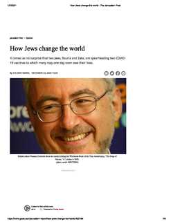 How Jews Change the world